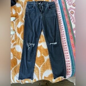 J Brand Alana High Rise Crop Skinny